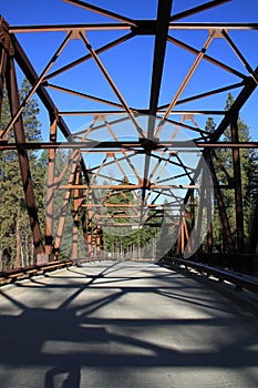 Bridge in Wilderness Area