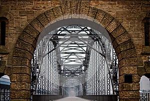 Bridge in Wilhelmsburg, Hamburg