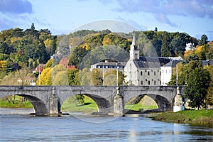 Bridge of Wilson at Tours in France