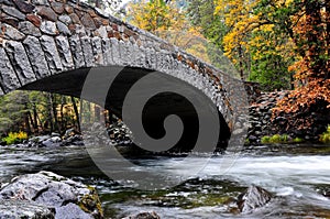 Bridge in Yosemite Valley