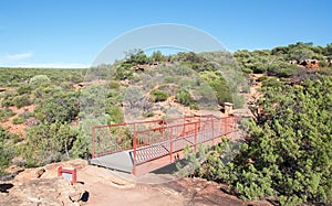 Bridge in Z-bend Cliffs