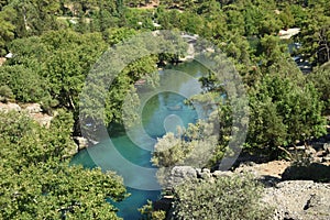 The Bridged Canyon Antalya in Turkey