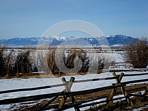 Bridger Mountains, Bozeman, Montana photo