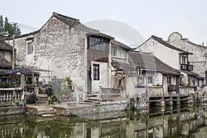 Bridges, canals of Fengjing Zhujiajiao ancient water town