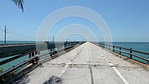 The Bridges conneting the Keys in South USA