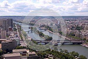 Bridges over the Seine