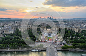 Bridges of Paris on a decline