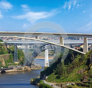 Bridges in Porto, Portugal