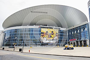 Bridgestone Arena Closeup