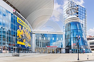 The Bridgestone Arena and Visitor Information Center in Nashville, TN.