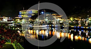 Bridgetown Festive Lights and Yacht Bason