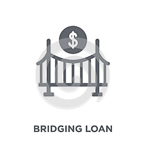 Bridging loan icon from Bridging loan collection. photo