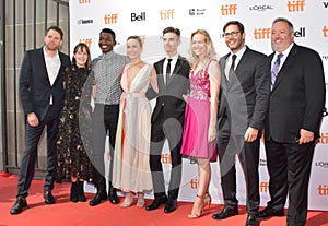 Brie Larson and crew at `Unicorn Store` premiere at 2017 Toronto International Film Festival