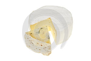 Brie and stilton