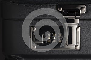 Briefcase Abstract with 911 on Lock