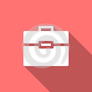 Briefcase Business Flat Minimalist Icon