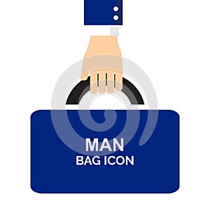 Briefcase, Businessman Bag or Ministerial Portfolio Symbol