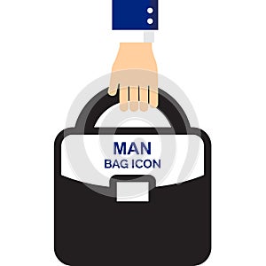 Briefcase, Businessman Bag or Ministerial Portfolio Symbol