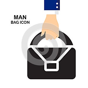 Briefcase, Businessman Bag or Ministerial Portfolio Symbol