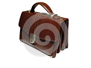 Briefcase (case) isolated