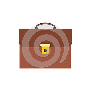 Briefcase flat icon