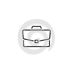 Briefcase icon vector isolated with flat trendy style 4