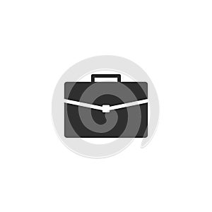 Briefcase icon vector isolated with flat trendy style 6