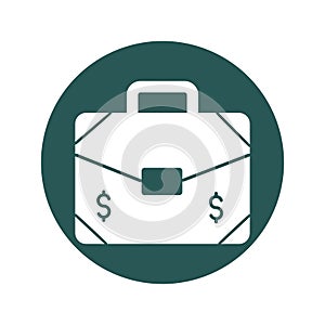 Briefcase Isolated Vector icon which can easily modify or edit