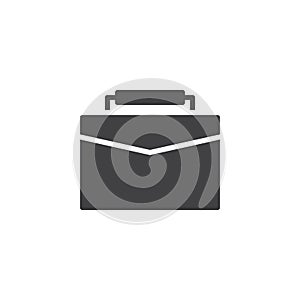 Briefcase vector icon