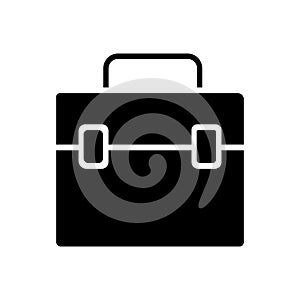 Briefcase vector icon set. portfolio illustration sign collection. Bag symbol.
