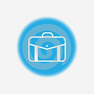 Briefcase vector icon sign symbol