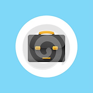 Briefcase vector icon sign symbol