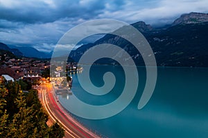 Brienz at night photo