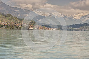 Brienzersee lake - Switzerland.
