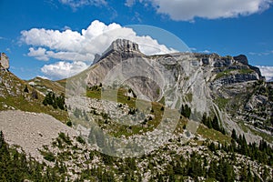 Brienzersee, view from Schynige Platte