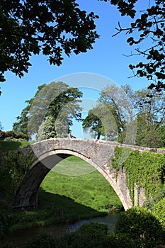 Brig o'Doon famous bridge over River Doon, Alloway photo