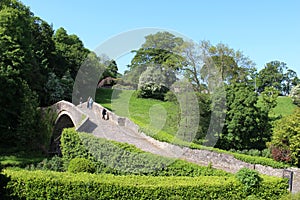 Brig o'Doon famous bridge over River Doon, Alloway