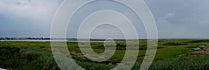 Brigantine Bay Marsh and Tidal Wetlands Panorama