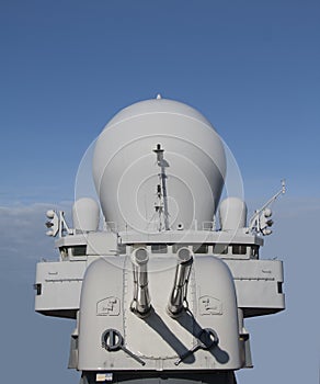 The brigde of a Naval Ship