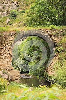 The brige in Hunot canyon