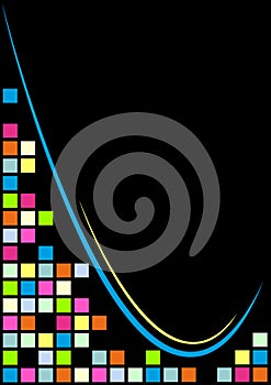 Bright abstract background