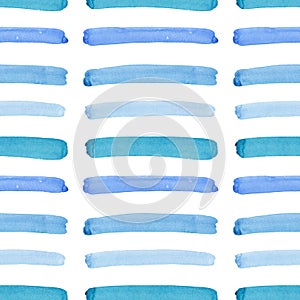 Bright abstract beautiful gorgeous elegant graphic artistic texture blue, turquoise, ultramarine horizontal lines pattern of water