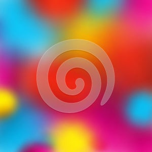 Bright abstract colorful blurred background.