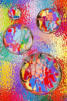 Bright Abstract Colors & Glass