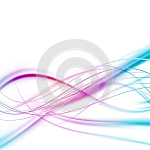 Bright abstract speed lines background