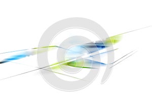 Bright abstract tech vector design