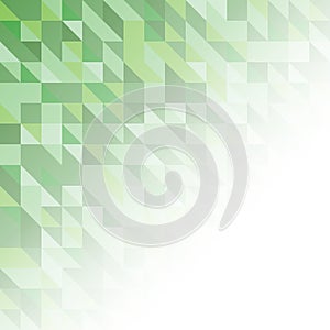 Bright abstract triangles