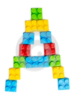 Bright alphabet for kids design