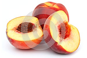 Bright apricot close-up