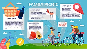 Bright Banner Eco Products for Family Picnic.